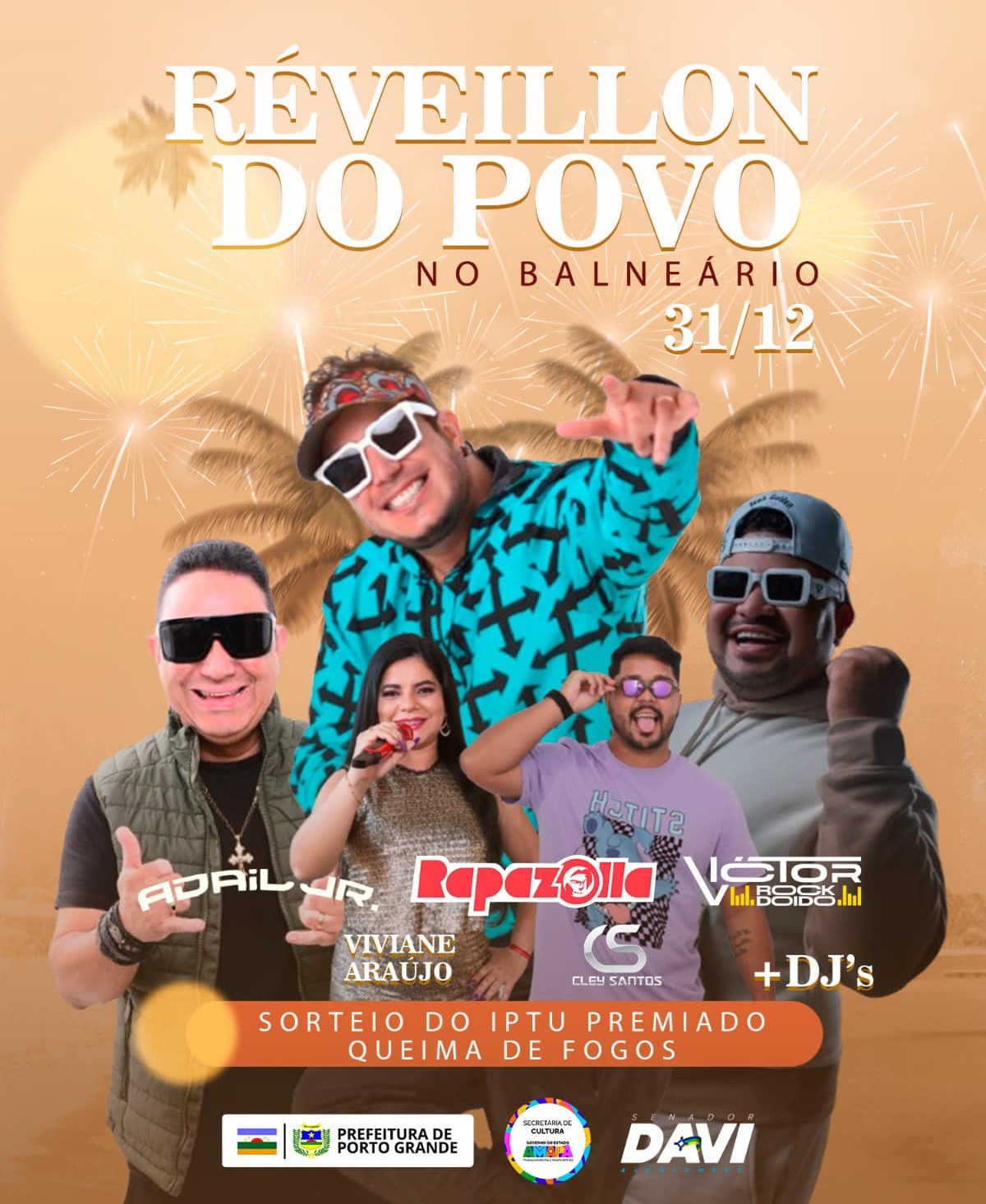 VIVA A MAGIA DO RÉVEILLON EM PORTO GRANDE!
